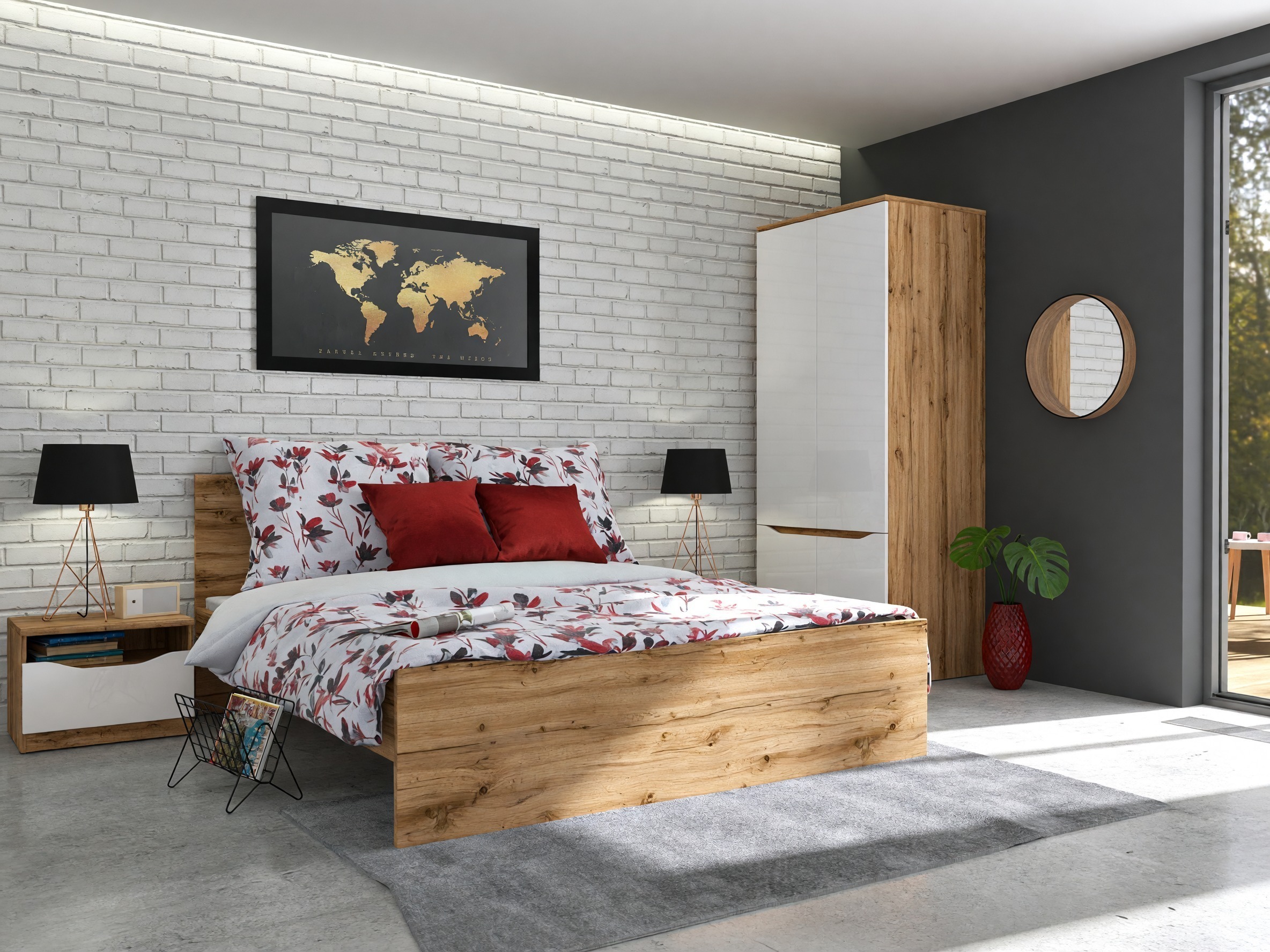Schlafzimmer-Set Avifera 123