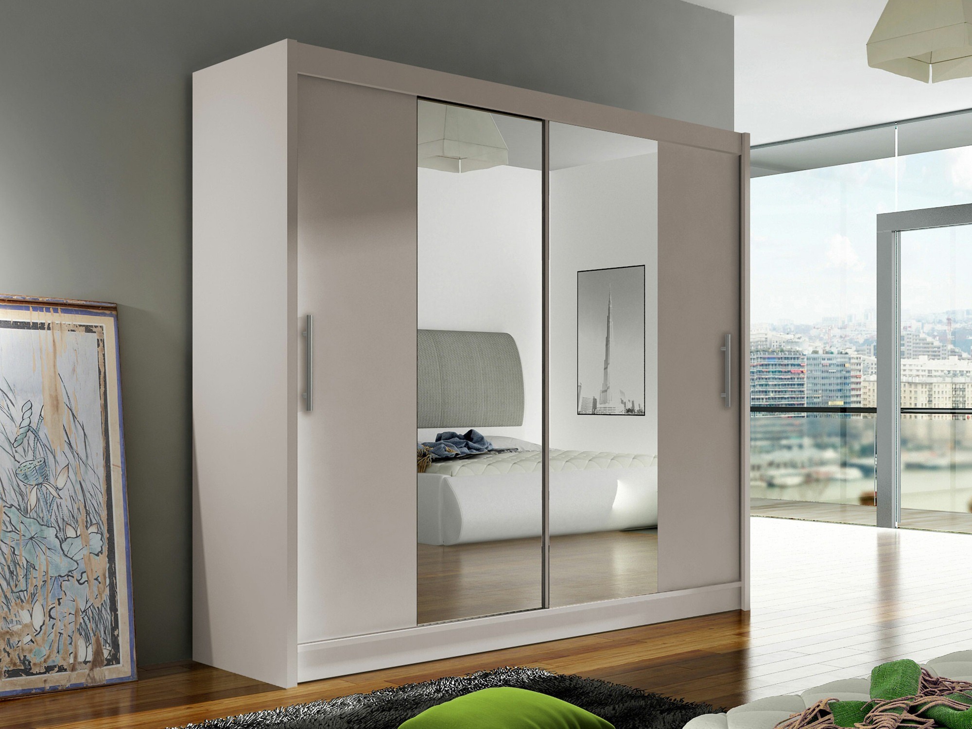 Kleiderschrank Closico Pallor II (Kaschmir)