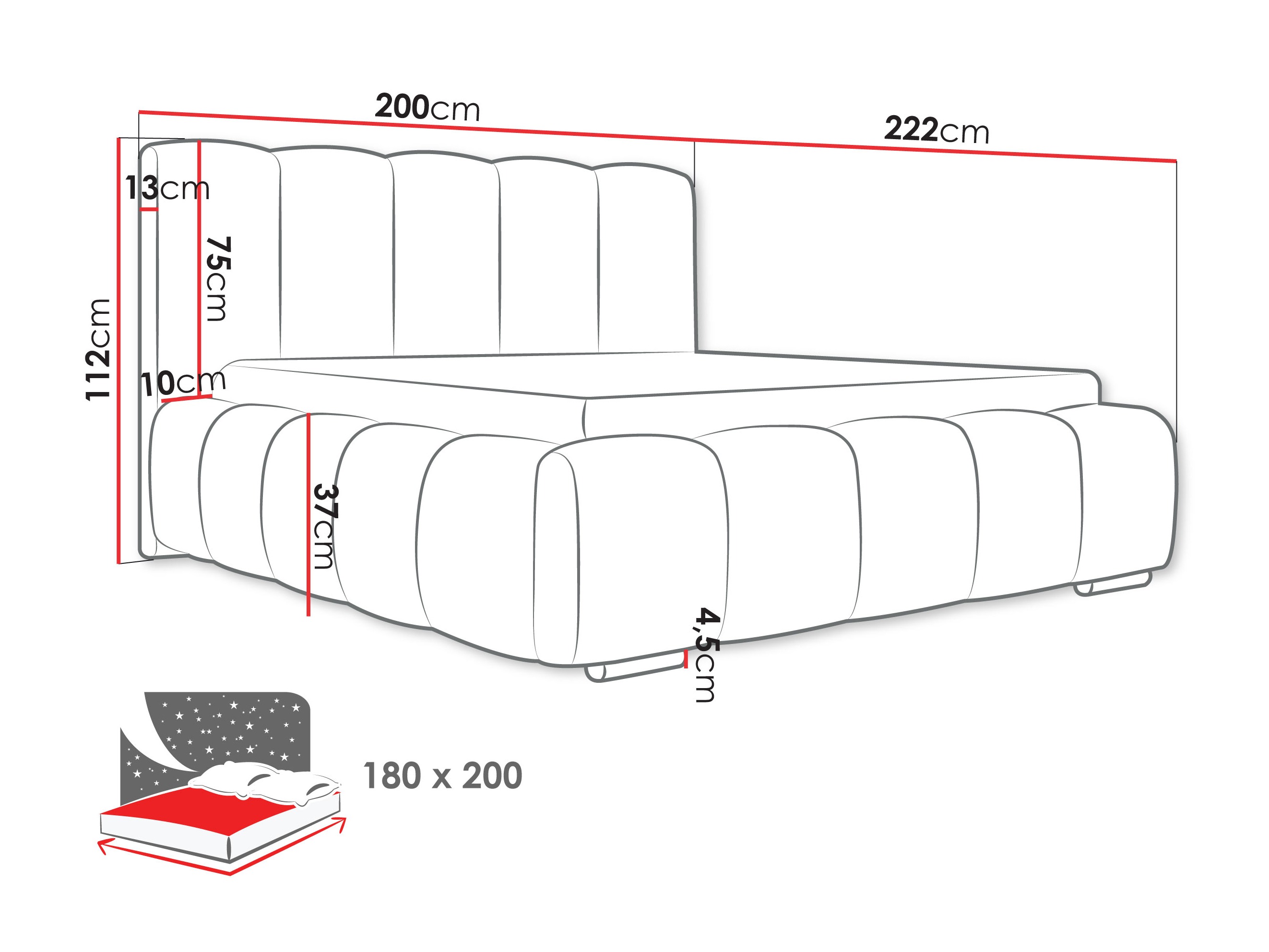 Bett SD3582