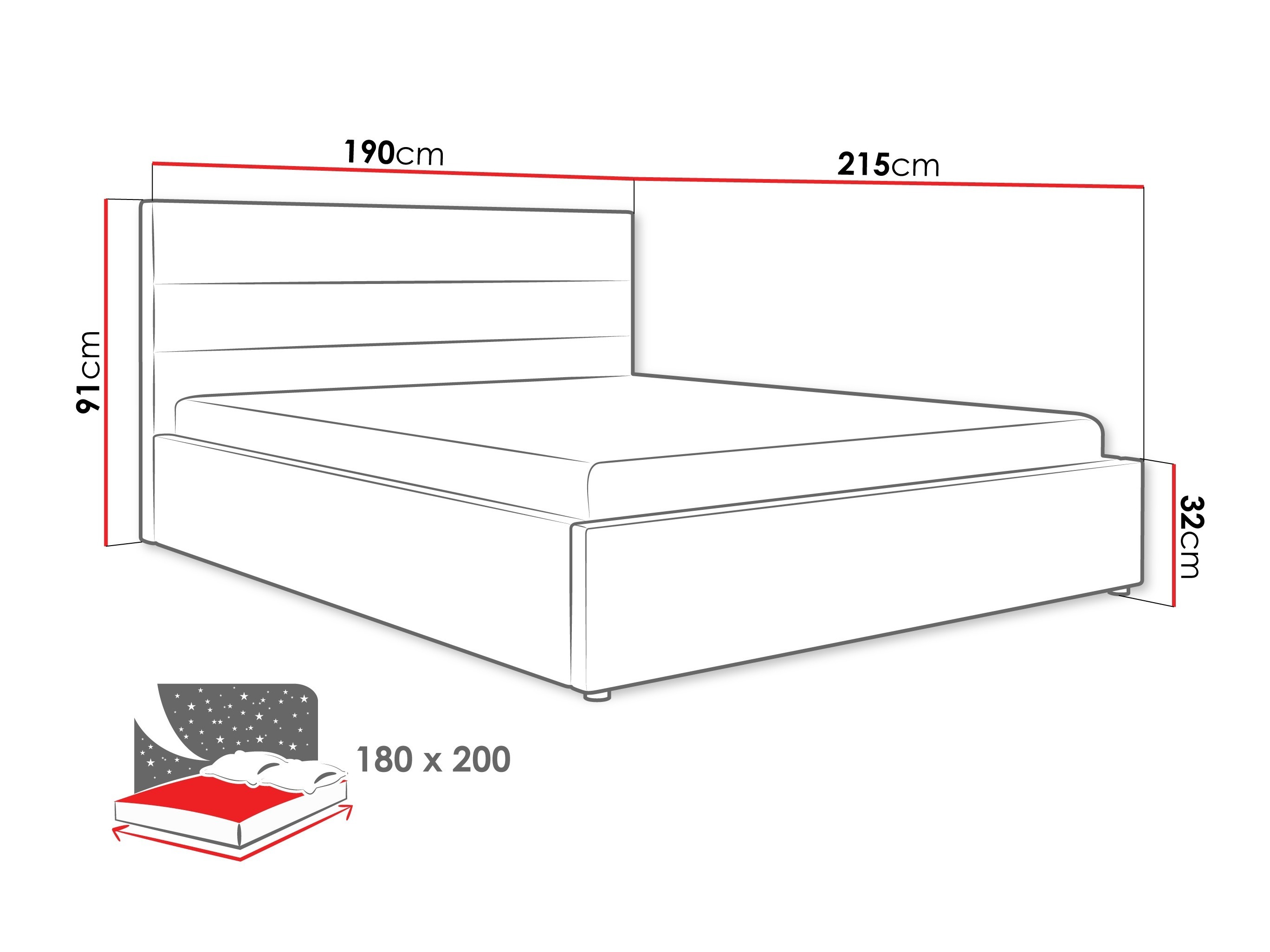 Bett SD3588