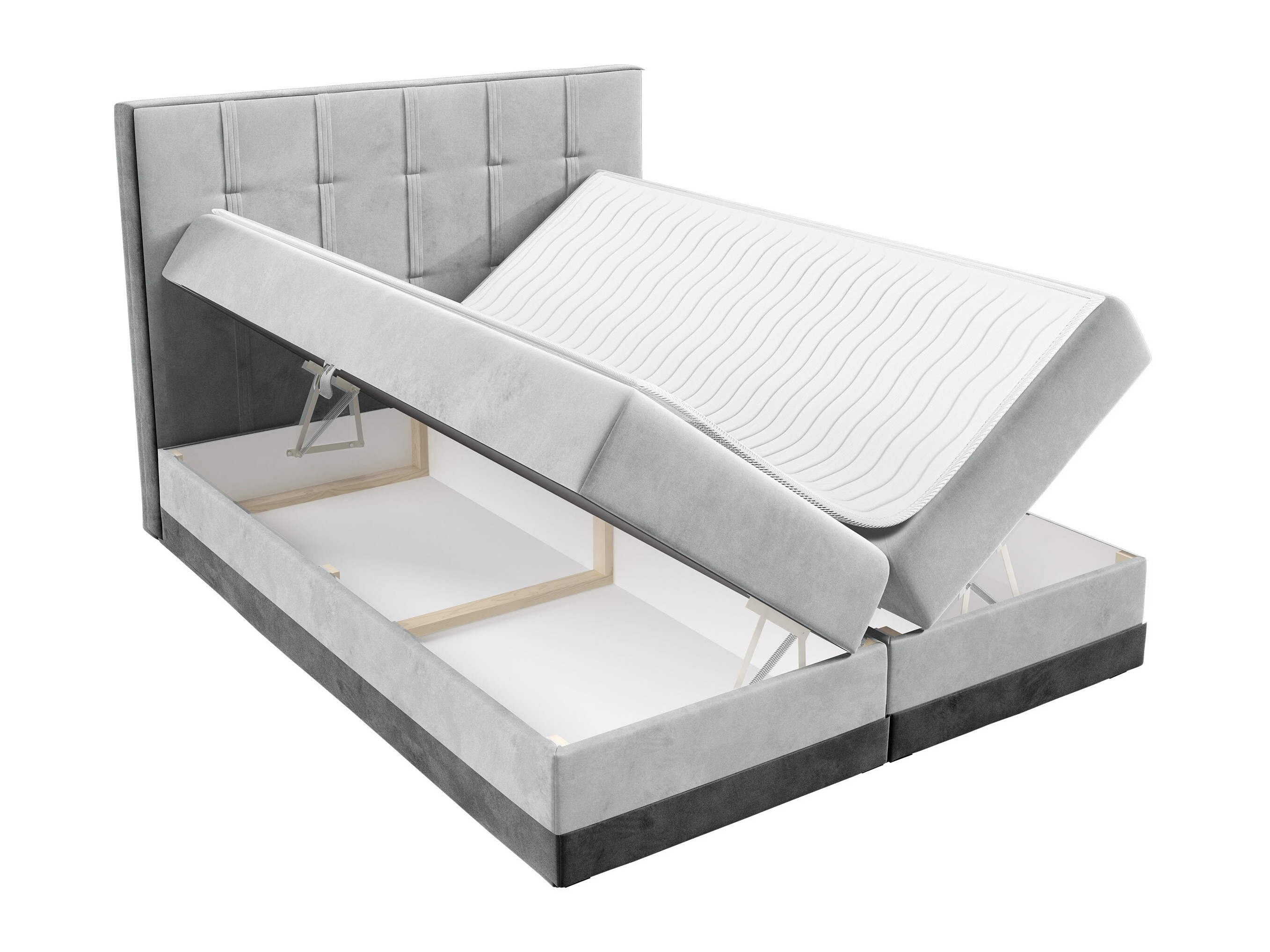 Boxspringbett Villa (Kameleon 04 + Kameleon 15)