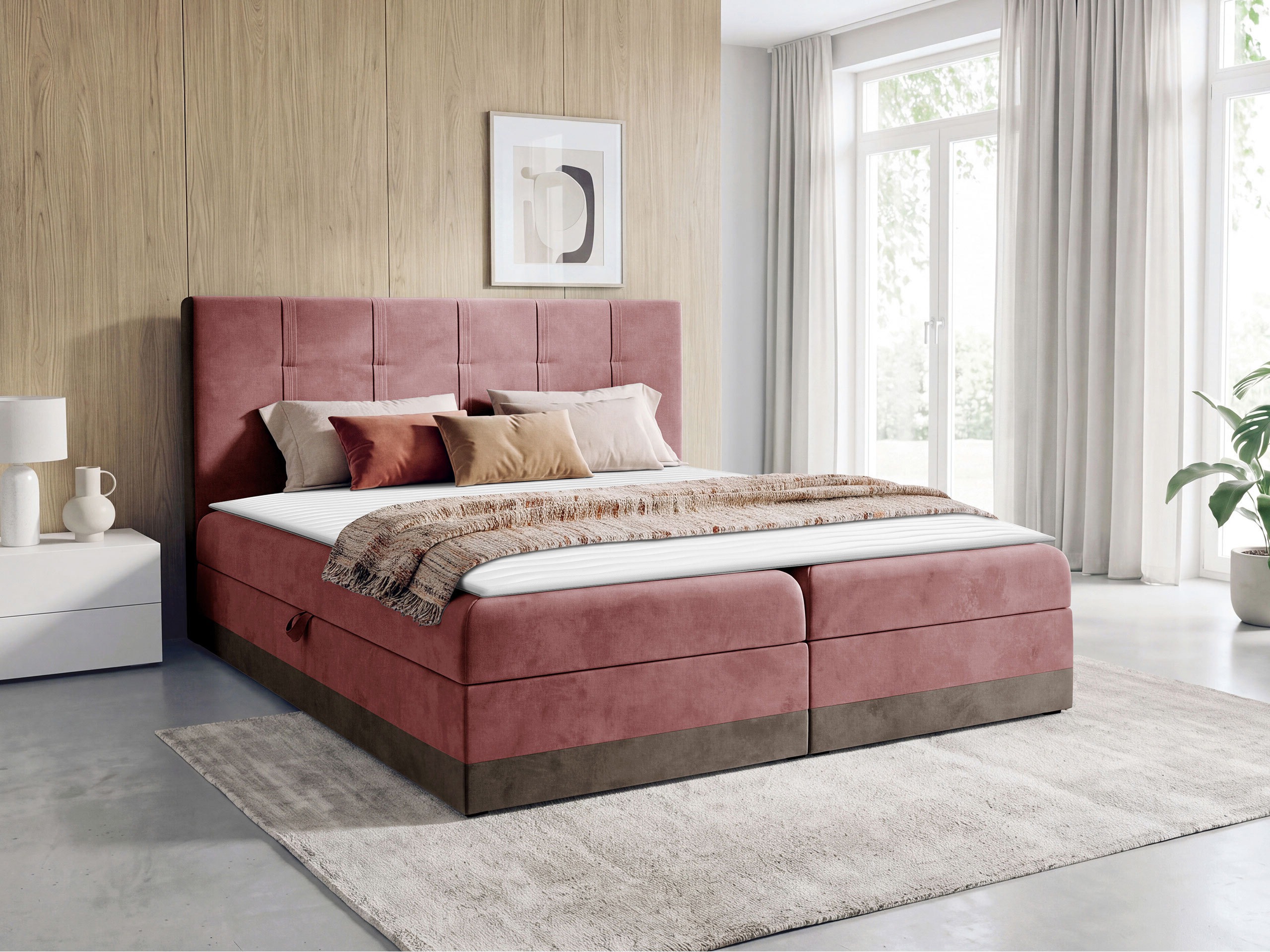 Boxspringbett Villa (Kameleon 15 + Kameleon 63)