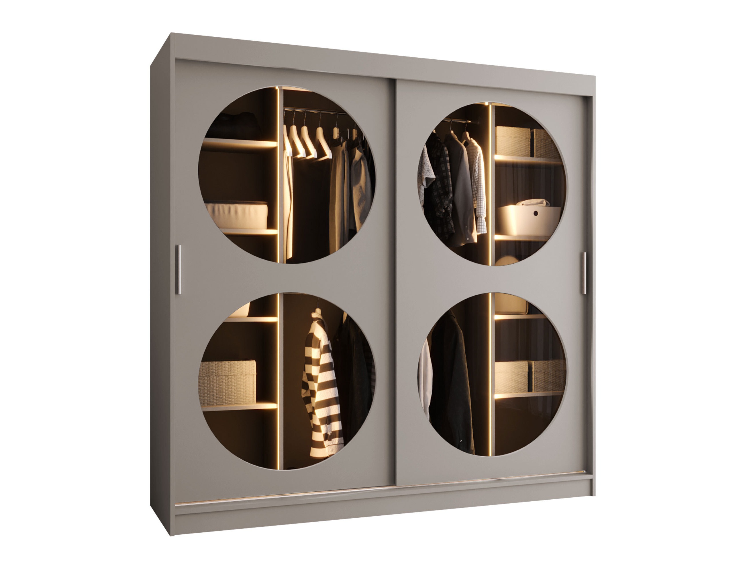 Kleiderschrank Hartford 531 (Kaschmir)
