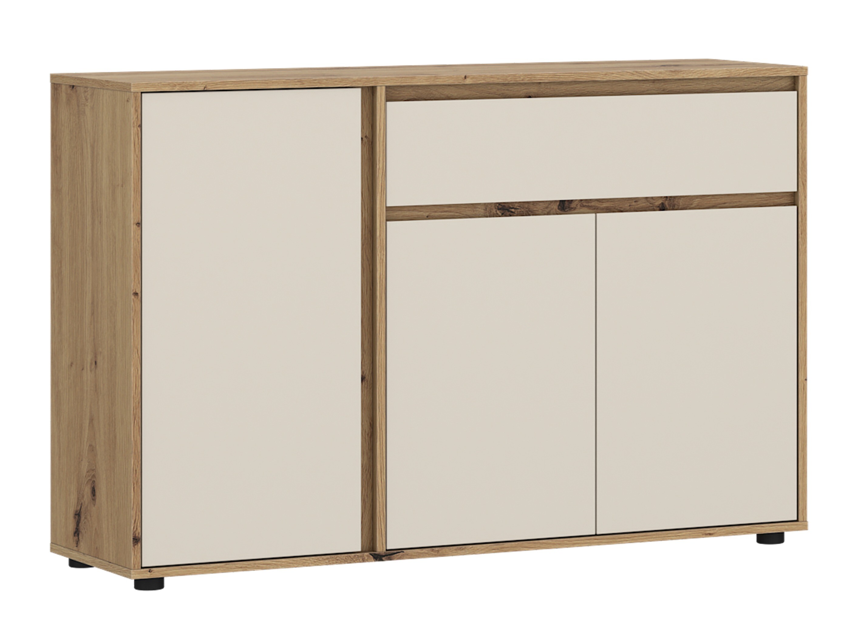 Kommode Torcavi 100 (Kaschmir + Artisan-Eiche)