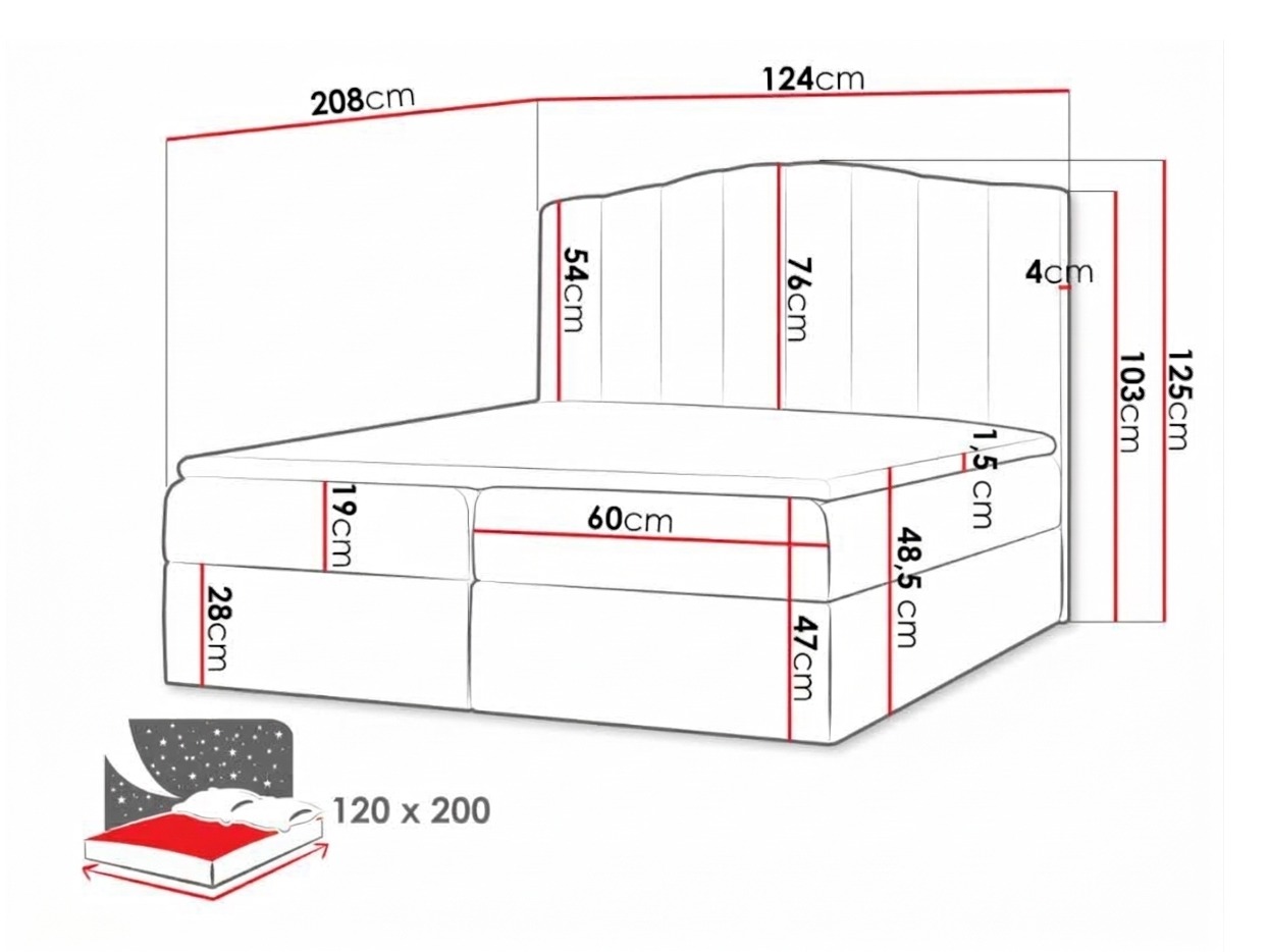 Boxspringbett Cantus (Soft 017)
