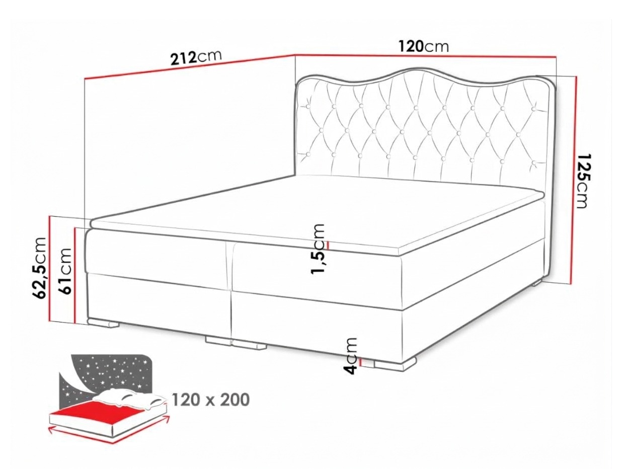 Boxspringbett Tectum (Soft 010A)