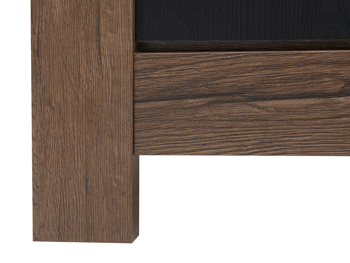 Kommode Dunfelu 100 (Klostereiche + Schwarze Eiche)